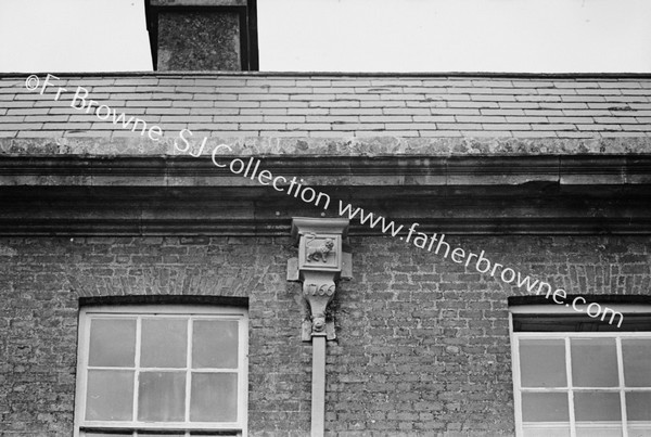 KILSHANNIG HOUSE DATE (1766) ON DOWN PIPES